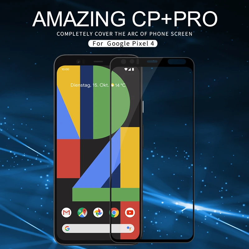 Стекло NILLKIN CP + Pro с полным покрытием для Google pixel 3a/3a стекло XL 4/4 закаленное защиты