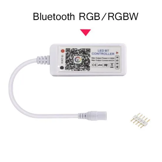 SZRZGT5V 12V 24V светодиодная полоса Bluetooth-совместимая/WIFI RGB / RGBW управление ler Android IOS APP