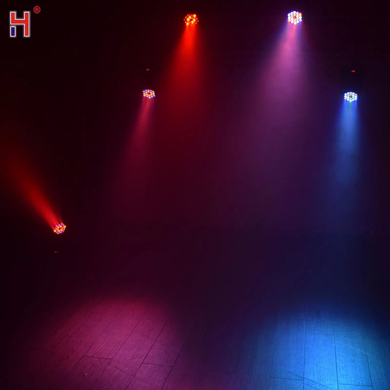 Вращающиеся мини-светильники для вечеринки 18X 3 Вт светодиодсветодиодный