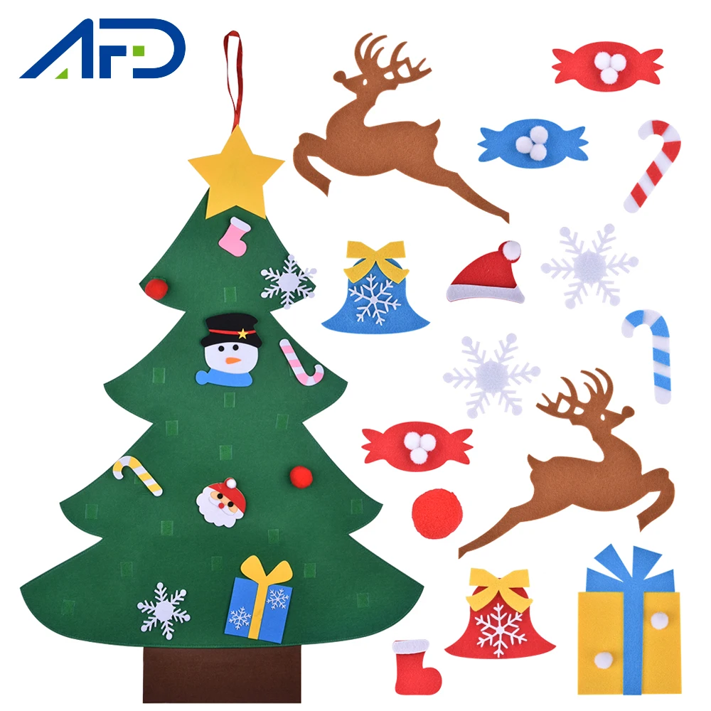 Новое поступление DIY войлочные Рождественские елочные украшения домашний Декор