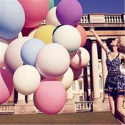 1 шт. 36 дюймов (90 см) половина размера огромный латексный шар вечерние шары для