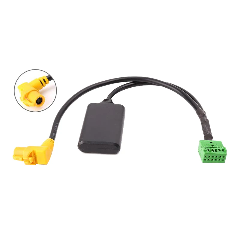 Беспроводной Mmi 3g Ami 12 контактный Bluetooth подключения к разъему Aux адаптер аудио Вход