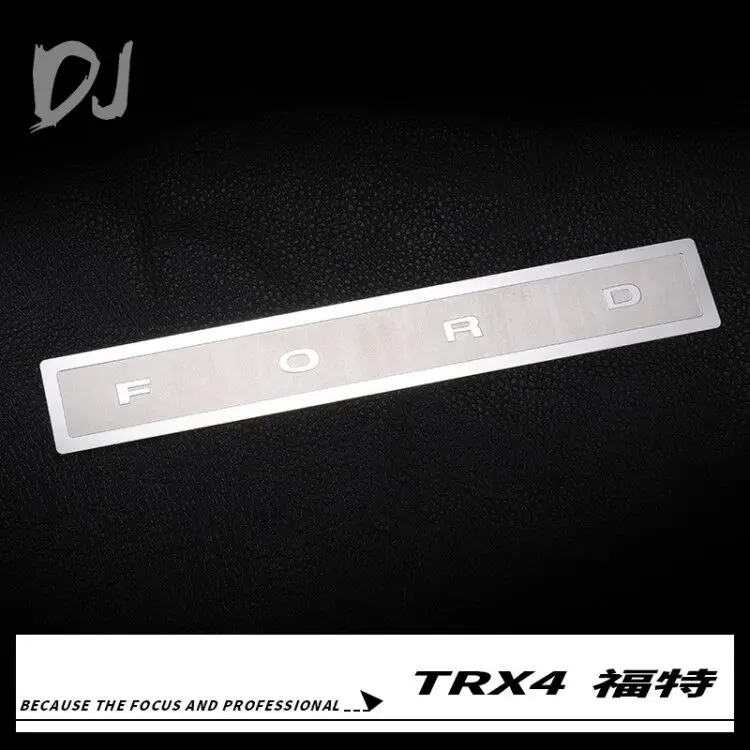 

Задняя металлическая накладка, противоскользящая пластина для 1 / 10 RC track axial trx4 Bronco