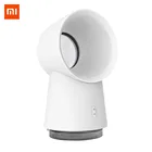 2021 Xiaomi Mijia HL вентилятор 3 в 1 Мини Портативный охлаждающий вентилятор безлопастный Настольный вентилятор три скорости увлажнитель с Умной светодиодной подсветкой