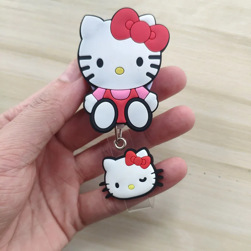 

50pcs/lot Retractable Cute Id Badge Reel Nursing Student Reel Badge Clip Holder Nurse Accessories School Supplies YS16