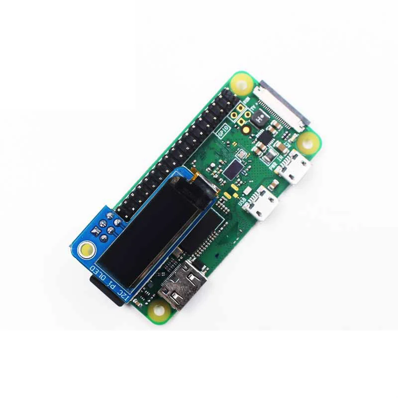 0 91 дюймовый ЖК-экран Raspberry Pi 128X32 OLED-дисплей для 4B 3B + Zero W | Компьютеры и офис