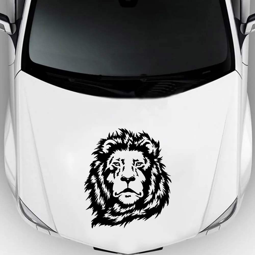 

Lovely lion Auto Sticker Car Wrap Vinyl Film Automobiles Products Car Accessories