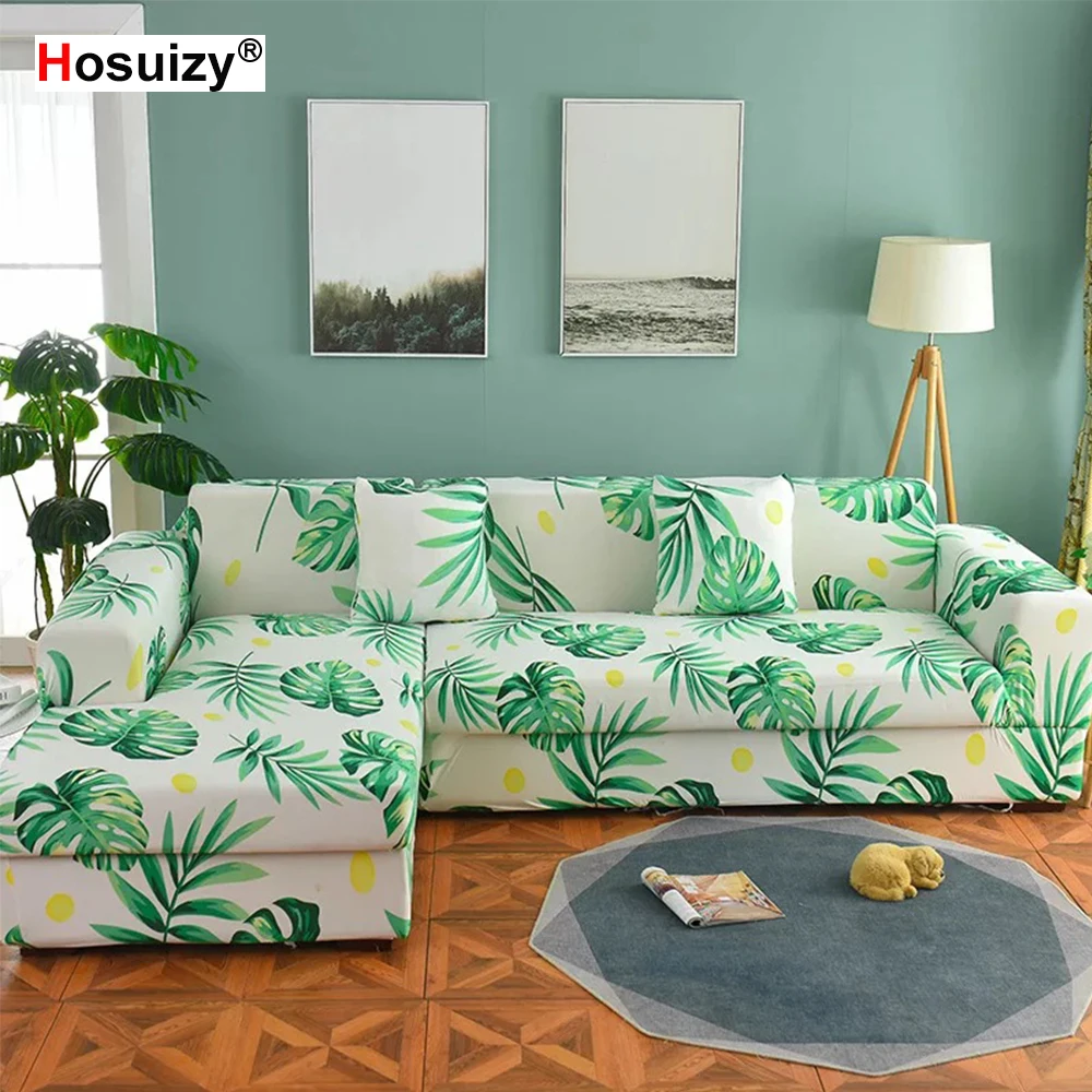 Секционные диванные чехлы для гостиной полиэстер спандекс l образный