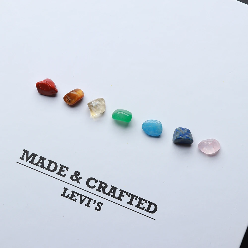 Натуральные хрустальные чакры розовый кварц камень для лечения медитации рейки 7