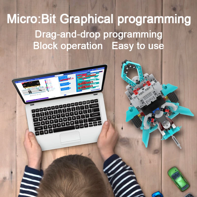 Программируемый Робототехника обучающий комплект умный робот автомобиль для