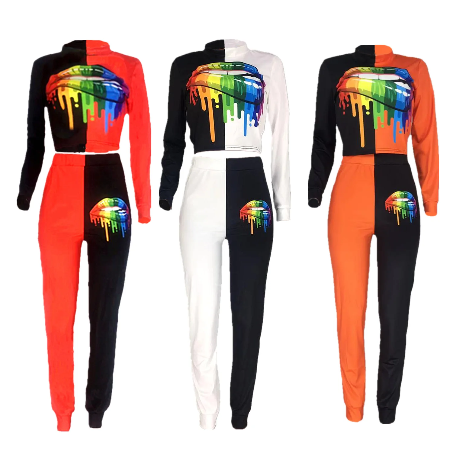 Комплект из 2 предметов Африканский комплект для женщин 2020 новинка топ брюки