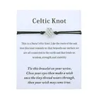 Браслет с узелком, новый, для женщин и мужчин, подарки лучшим друзьям, ирландские украшения