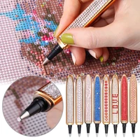 new glitter diamond sparkle point drill pens 5d diamond painting pen cross stitch embroidery tools diamond painting accessories
