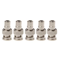 p82f 5x bnc male to rca female coaxial connector adapter for cctv surveillance video