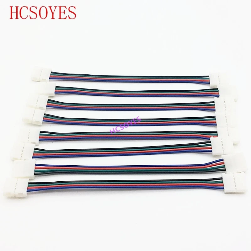 5 шт. 2 контакта 3 4 контактов 6 8 мм 10 12 двойной зажим для светодиодной ленты 3528 WS2812