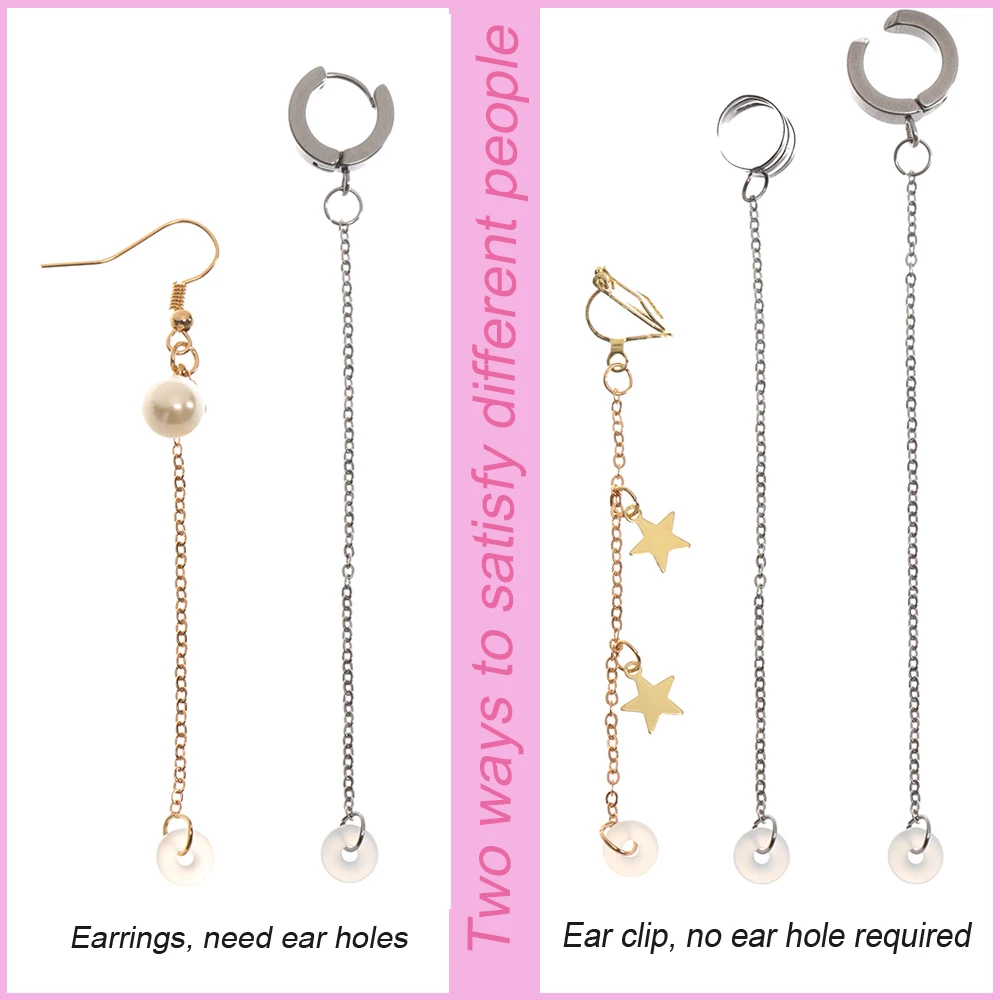 Модные зажимы для наушников с защитой от потери держатели Bluetooth аксессуары