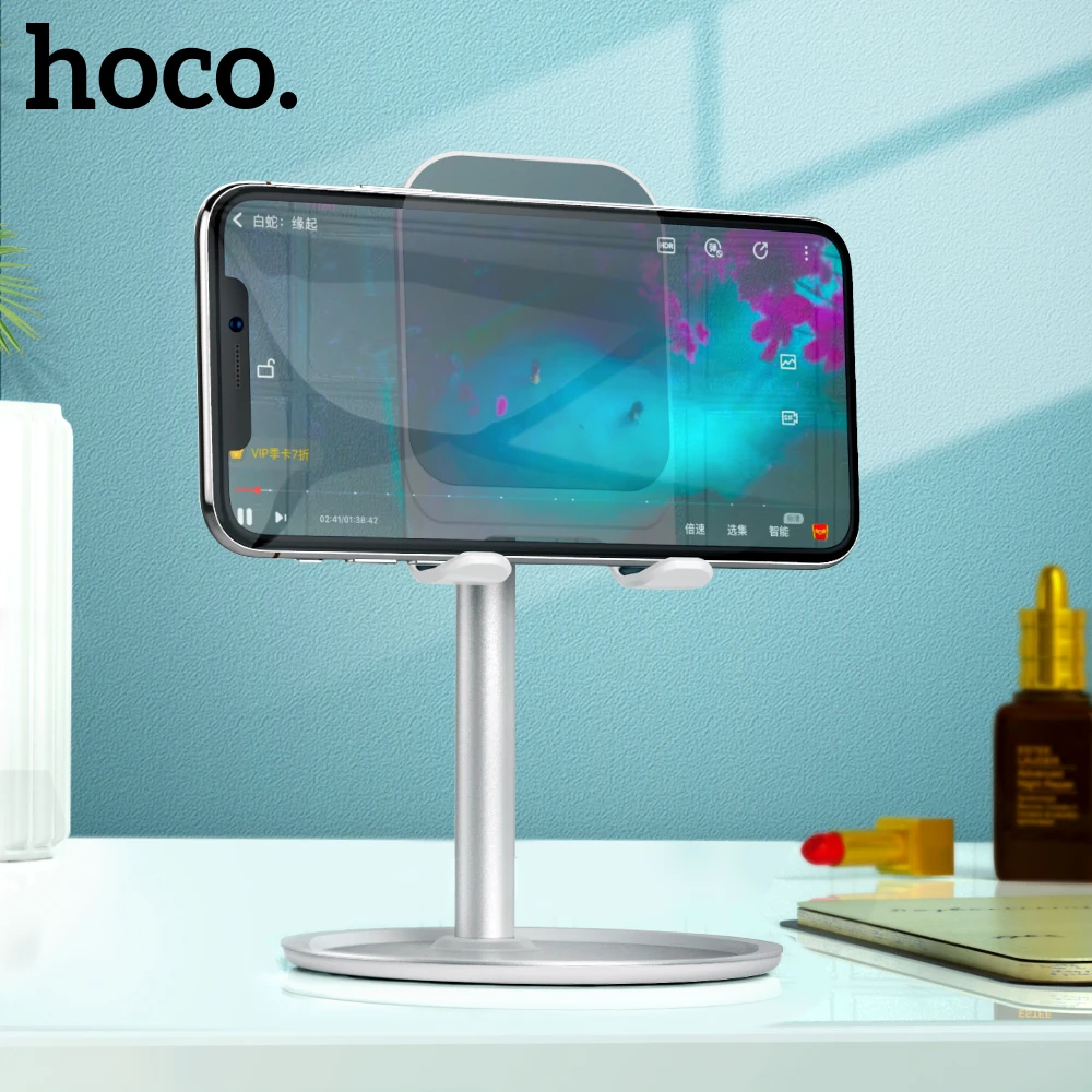 HOCO держатель для мобильного телефона Подставка для iPhone Xiaomi huawei samsung планшет держатель для телефона Регулируемая подставка для телефона