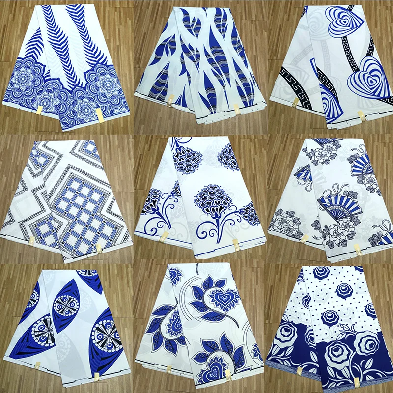 100% полиэстер африканская искусственная воск Нигерия настоящая восковая обертка