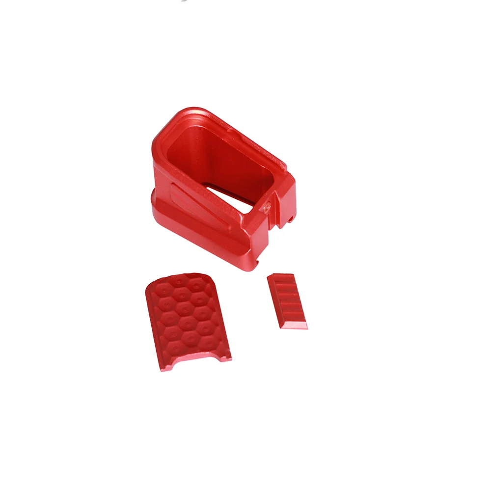 Magorui Glock журнал база Pad Mag Расширение Комплект для Glock 17 17C 17L 22 22C 24 24C 31 31C 34 35 CNC алюминий черный