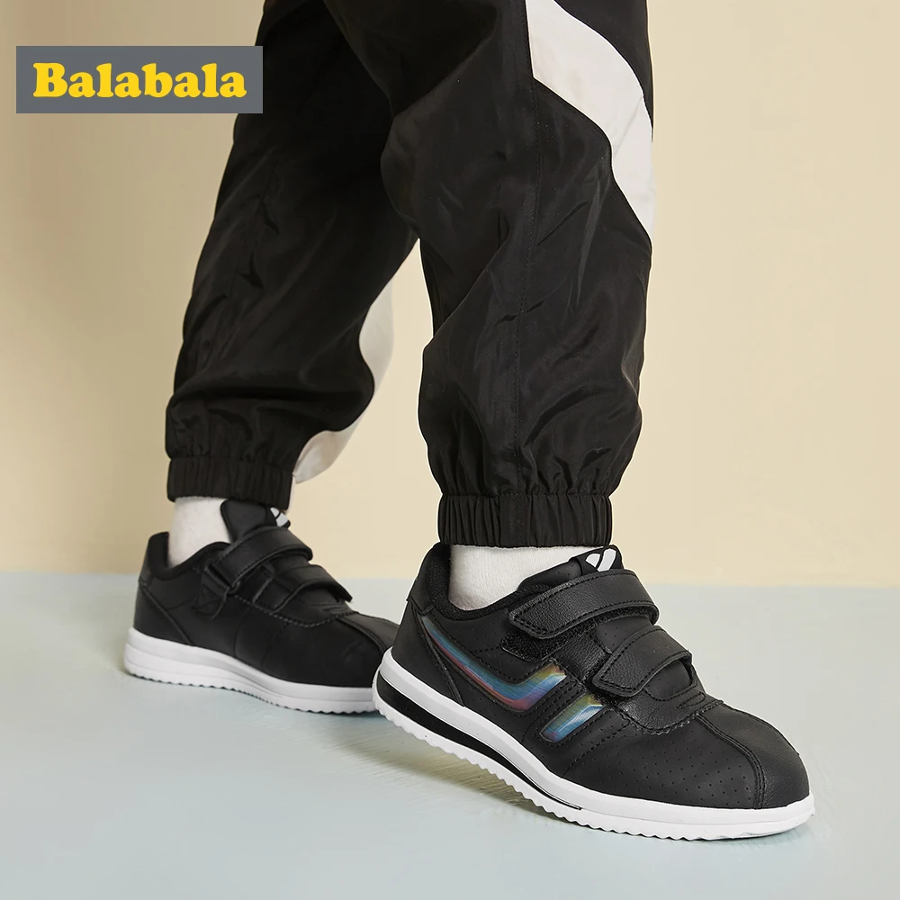 Balabala/Новинка весны 2019 Детская обувь Спортивные кроссовки для маленьких девочек