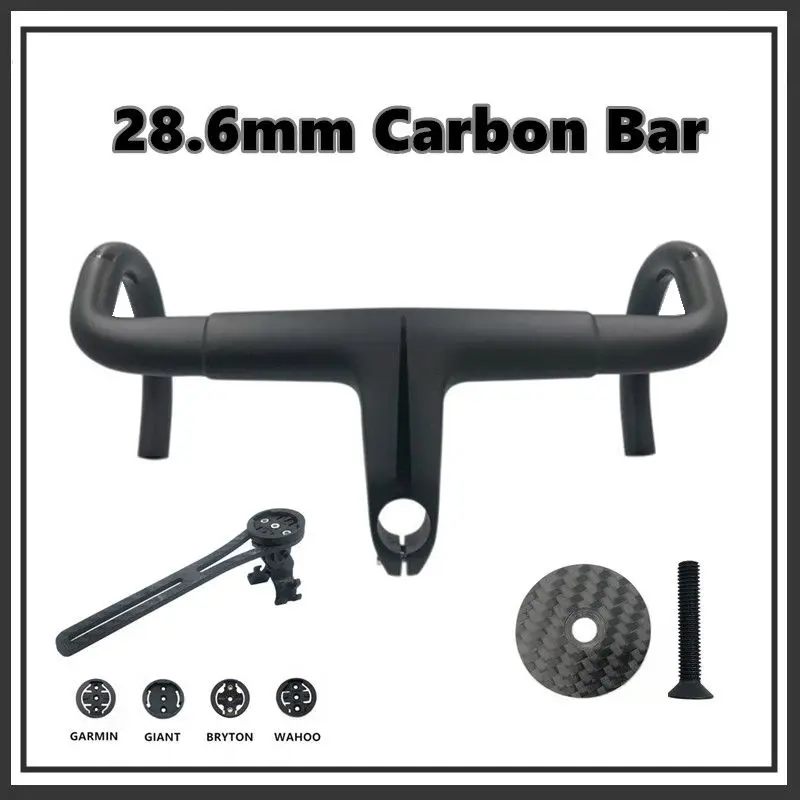 

T800 carbon Handlebar Road Bike Handle Bars Ultralight Carbon Fibre Bicycle bars integrated B02