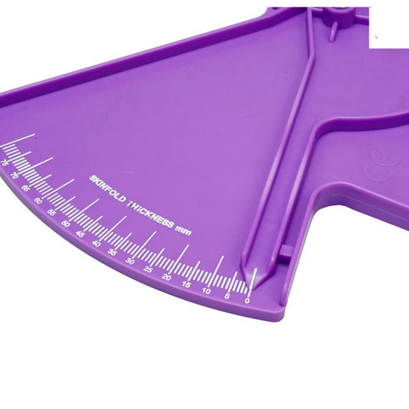 

Body Caliper 0-80mm Measure Tape Body Fold Tester Kit Fitness Beauty