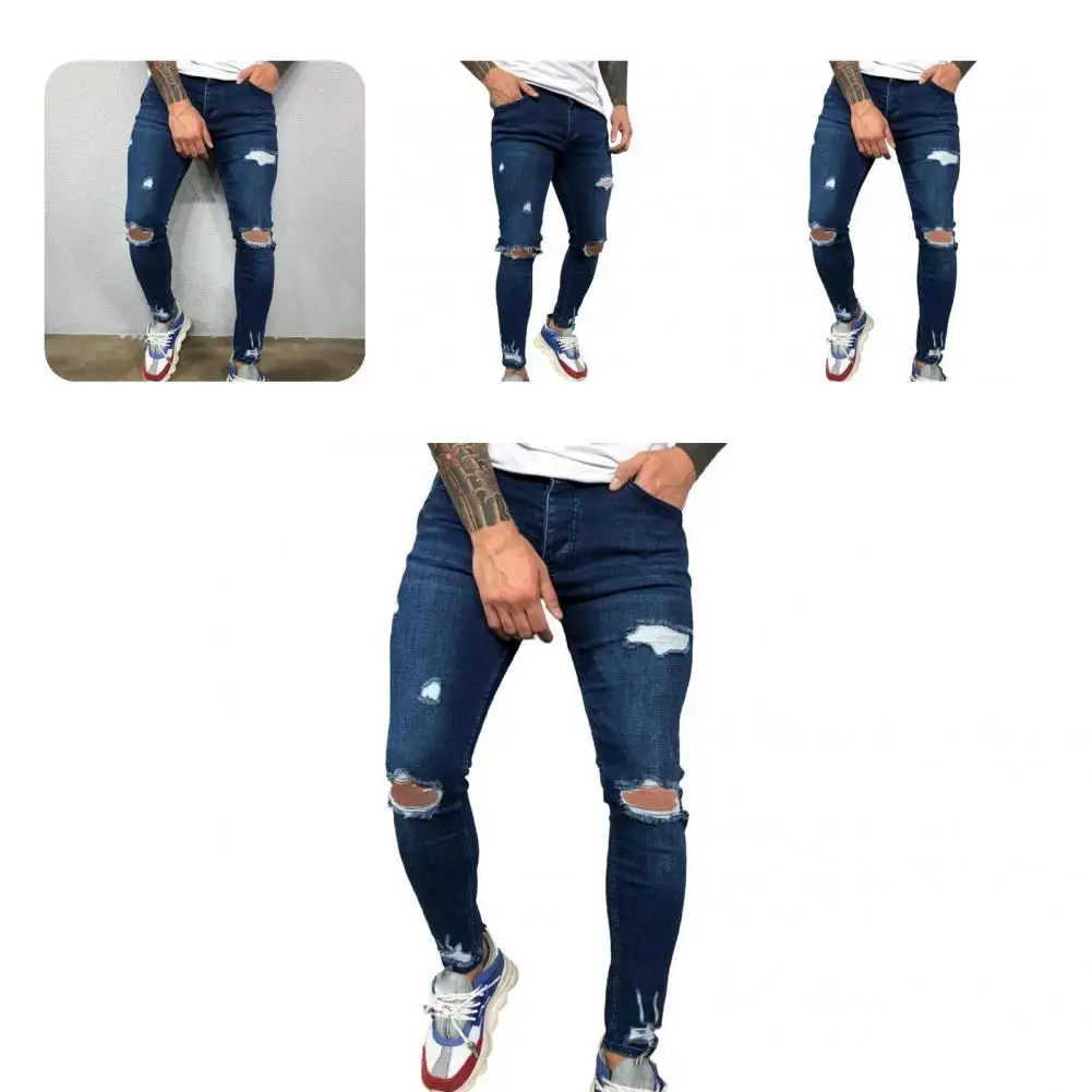 

Men Trousers Fashion Denim Skinny Comfortable Touch Men Jeans for Office Men Pants Men Jeans