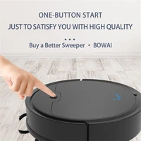 robot vacuum cleaner app control one click start 6 5cm slim body 3 in 1 sweep mop suction for pet hair