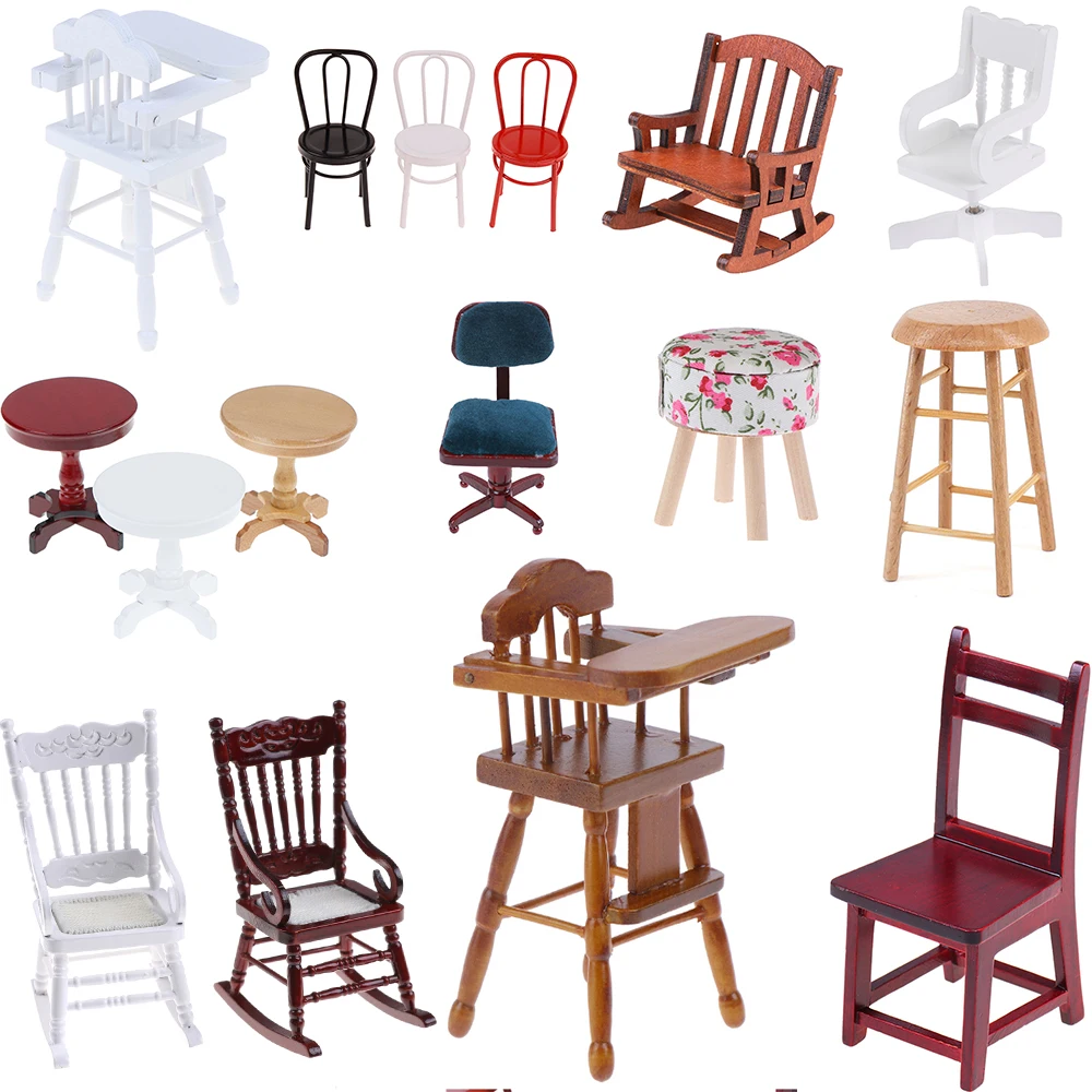 Продажа Мини имитация дивана стул мебель модель игрушки для кукольного дома