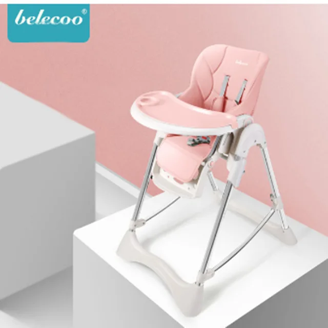 belecoo baby feeding chair kids table baby high chair baby chair feeding - Цвет: G63-06