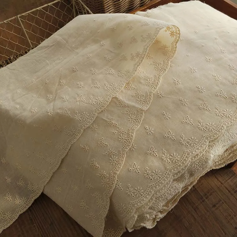 Однометровая Цветочная вышитая искусственная лента сделай сам ширина 19 см