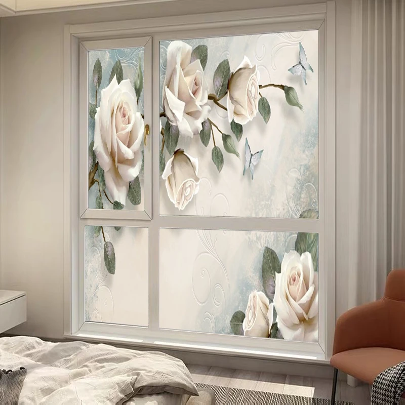 Индивидуальный размер 3D оконная стеклянная пленка дверная наклейка s