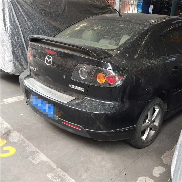 Спойлер для Mazda 3 высококачественный АБС-пластик праймер на заднее крыло