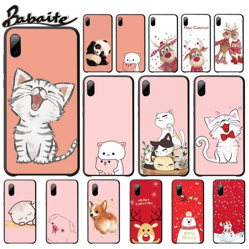 Babaite мультфильм пара милые животные Чехлы Роскошный чехол для Samsung Galaxy S3 S4 S5 S6 S7 Edge