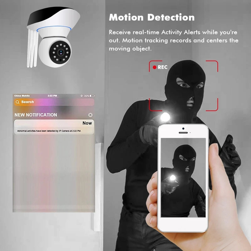 Высокое разрешение 3MP Ip-wifi-камера для дома двусторонняя-аудио ycc365 Плюс