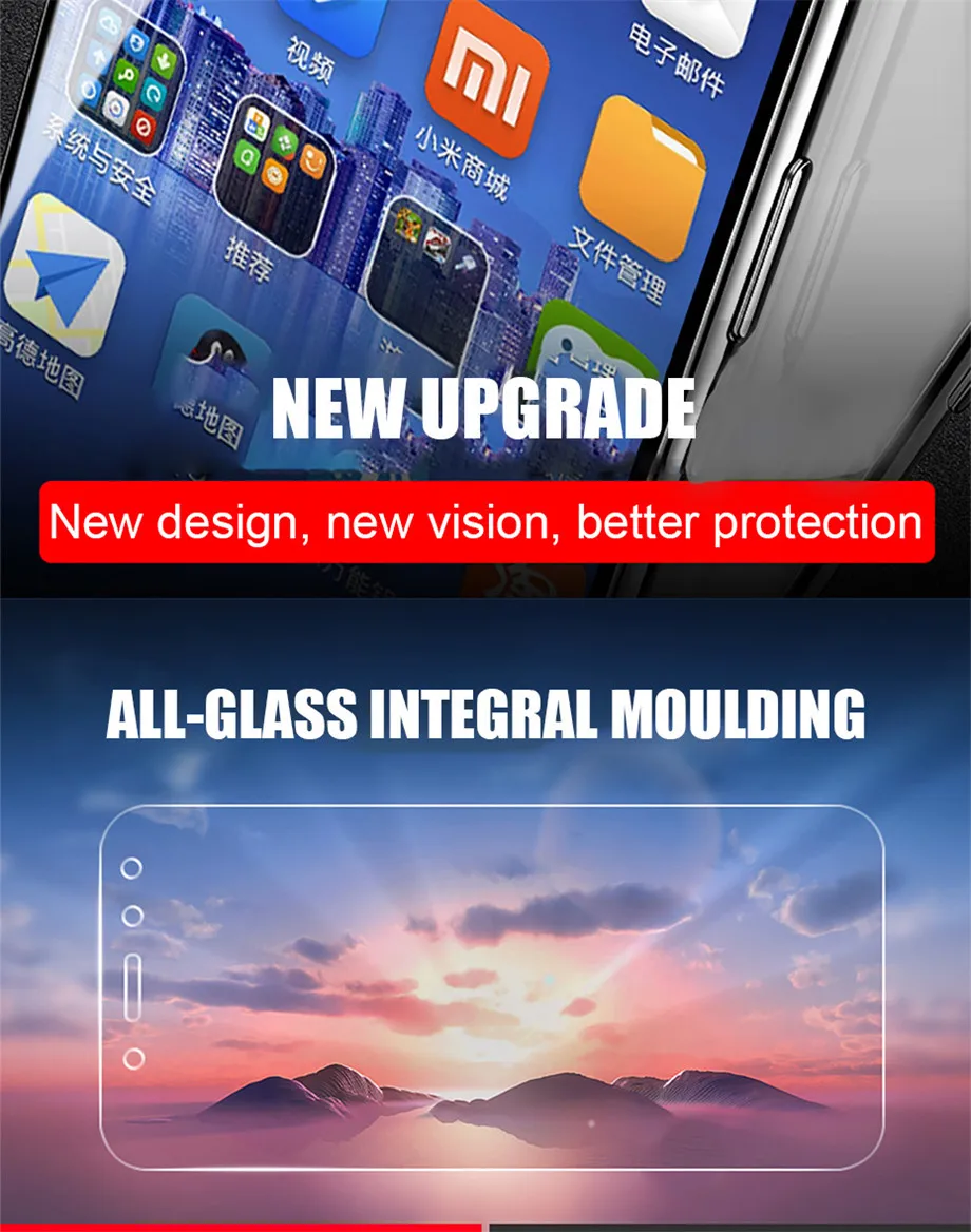 3 шт. полное покрытие из закаленного стекла для Xiaomi Redmi Note 7 8 6 5 Pro 5A 6 Защита экрана для Redmi 6A 5 Plus Защитная стеклянная пленка