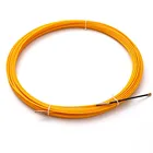 Направляющее устройство 30 м, 3 мм, нажимное устройство для натяжения стекловолоконного кабеля, катушечная трубка, Змеиный стержень, приспособление для резьбы рыбного ремня