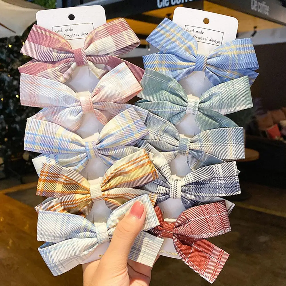 Модная женская Повседневная Регулируемая заколка для волос Униформа хлопок