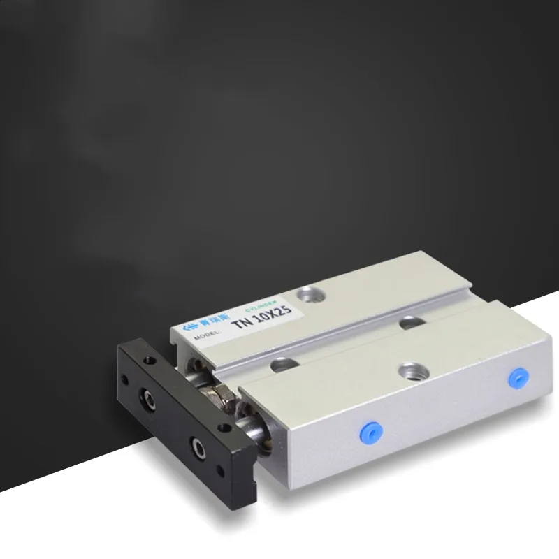

TN32 series 32mm x10 to 100mm Double Rod Aluminum Alloy Pneumatic Air Cylinder