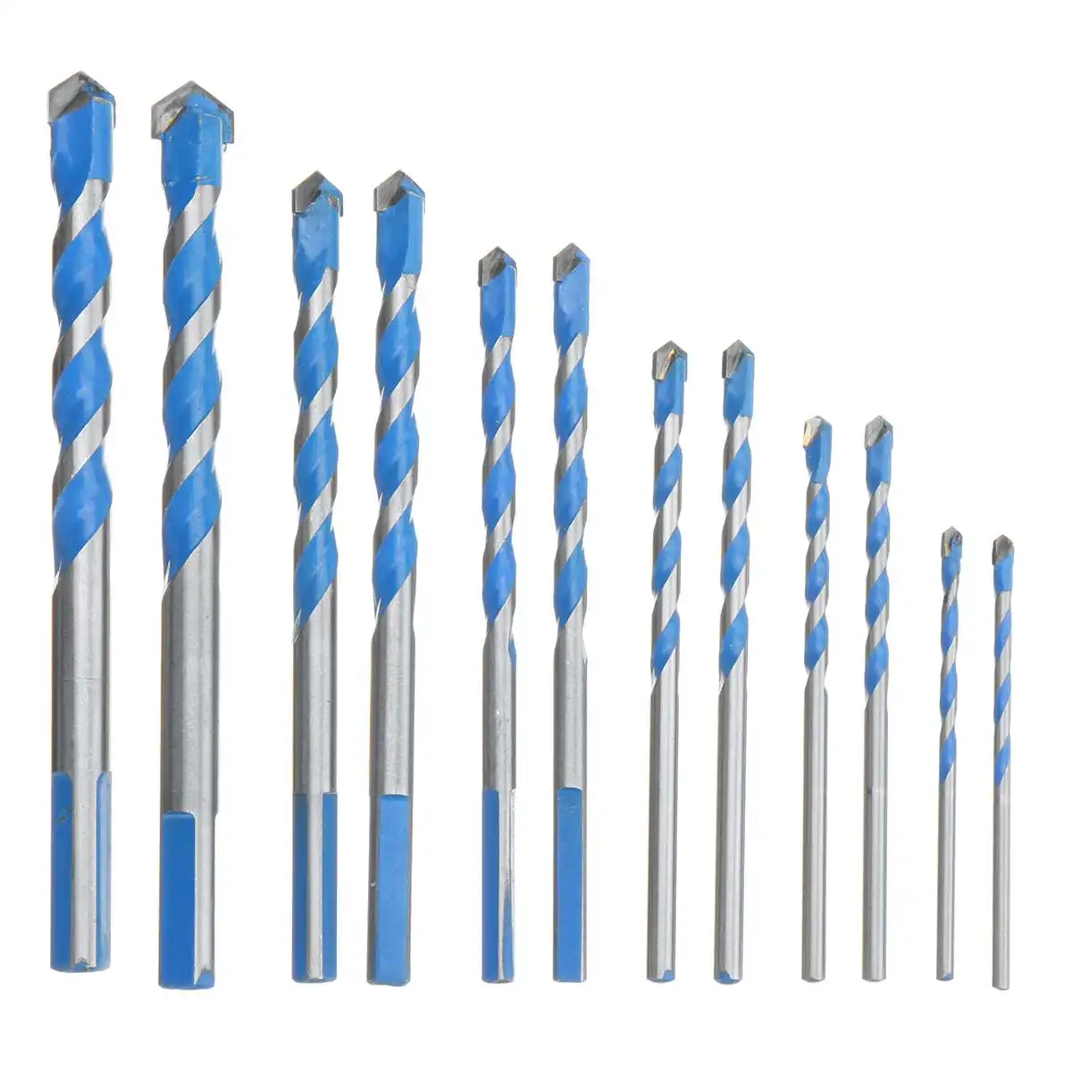

Professional drill bit set 3-12mm multi-function drill bit for ceramic tile, concrete, wall, metal and wood drilling