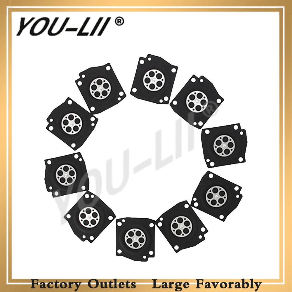 

YOU-LII прокладка карбюратора для Husqvarna 365, комплект карбюраторов для бензопилы Zama C3M, подходит для карбюраторов Zama A015013