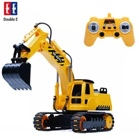 double e engineering car rc excavator radio controlled engineering vehicle series truck model toys for kids boys birthday gifts
