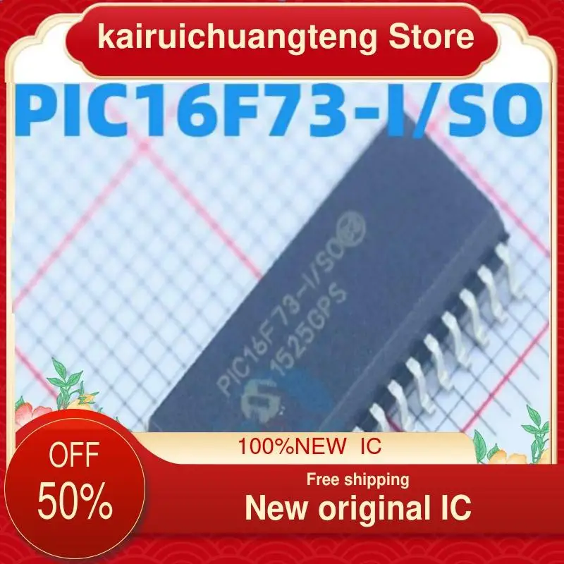 

(1 шт.) Φ/SO PIC16F73 SOP28 Embedded-микроконтроллер, новый оригинальный IC