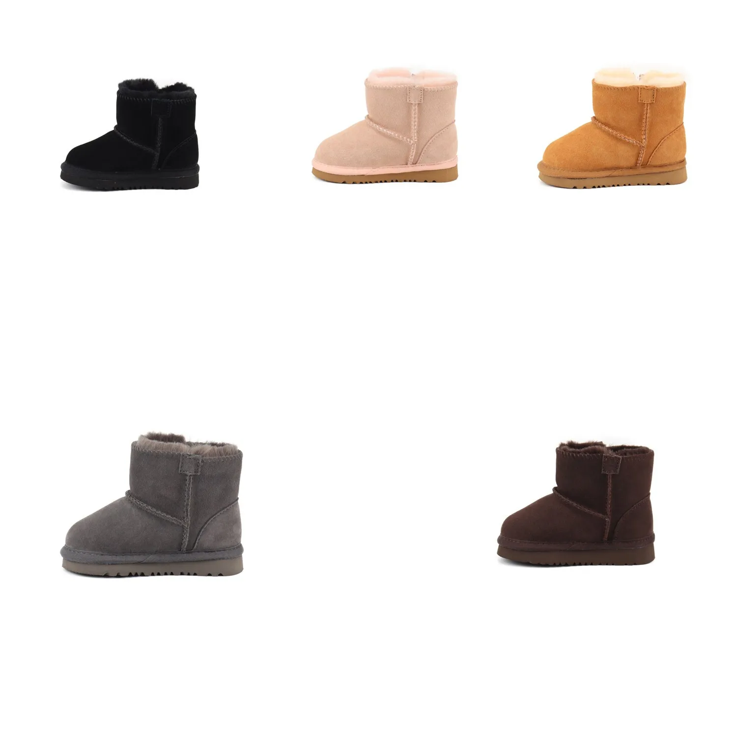 

2021 Designer Brand Children's casual sneakers Martin snow boots for Boys and Girls Winter Sports leisure boots warm shoes