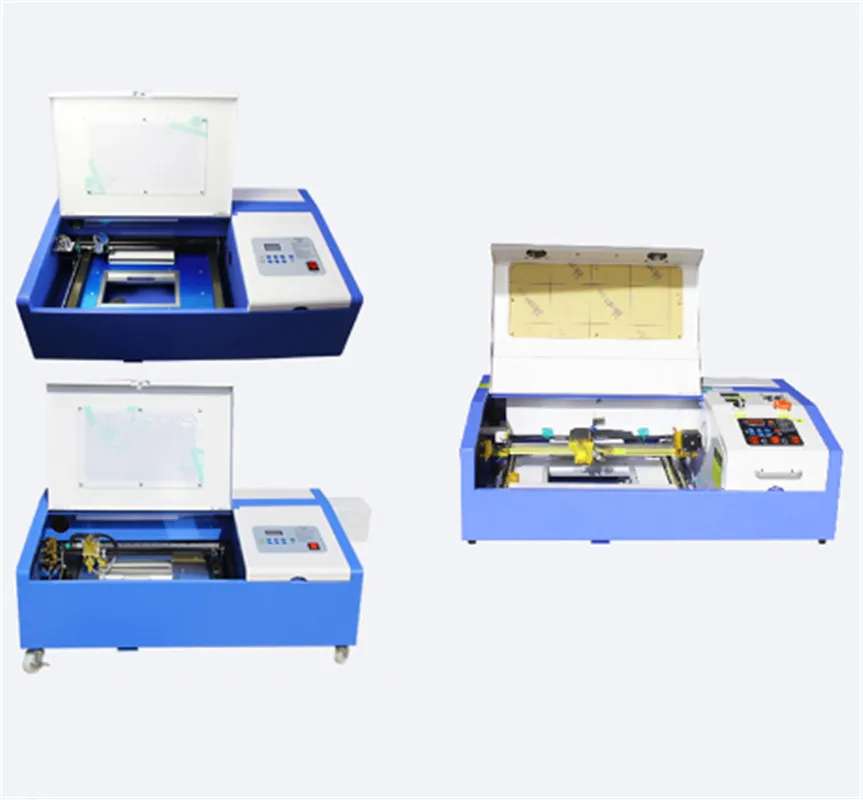 

110/220V 50W 200*300mm Mini CO2 Laser Engraver Engraving Cutting Machine 3020 Laser with USB Sport