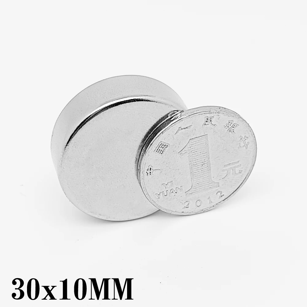 

1/2/3/5 шт., постоянный редкоземельный неодимовый магнит 30x10 мм