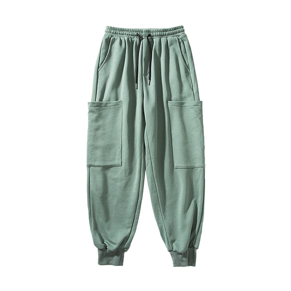 Брюки LEGIBLE мужские однотонные свободные повседневные штаны до щиколотки