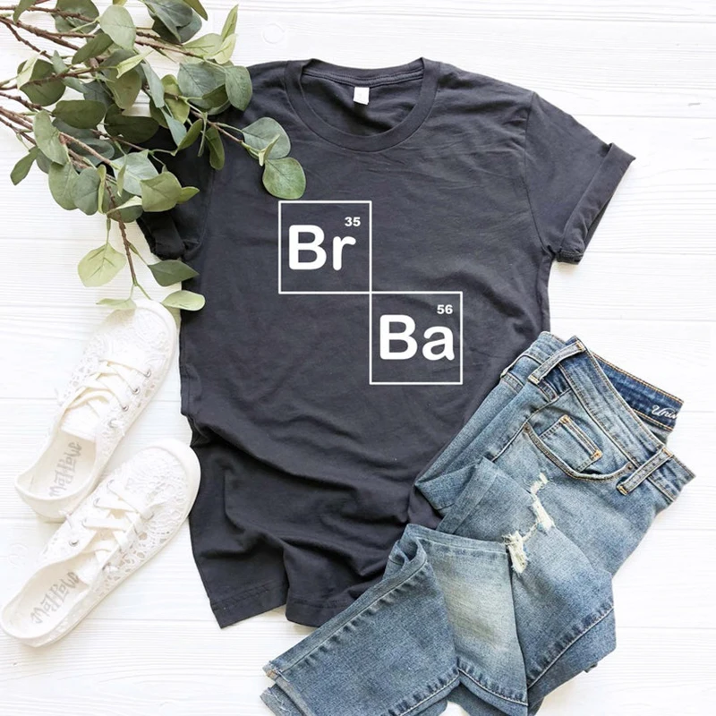 

Breaking Bad Simple and neutral printed crew neck T-shirt