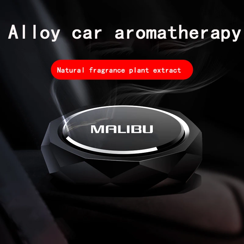 

Освежитель воздуха для автомобиля, ароматерапия для салона Chevrolet Malibu 2016, 2017-2021, автомобильные аксессуары, украшение интерьера металлик
