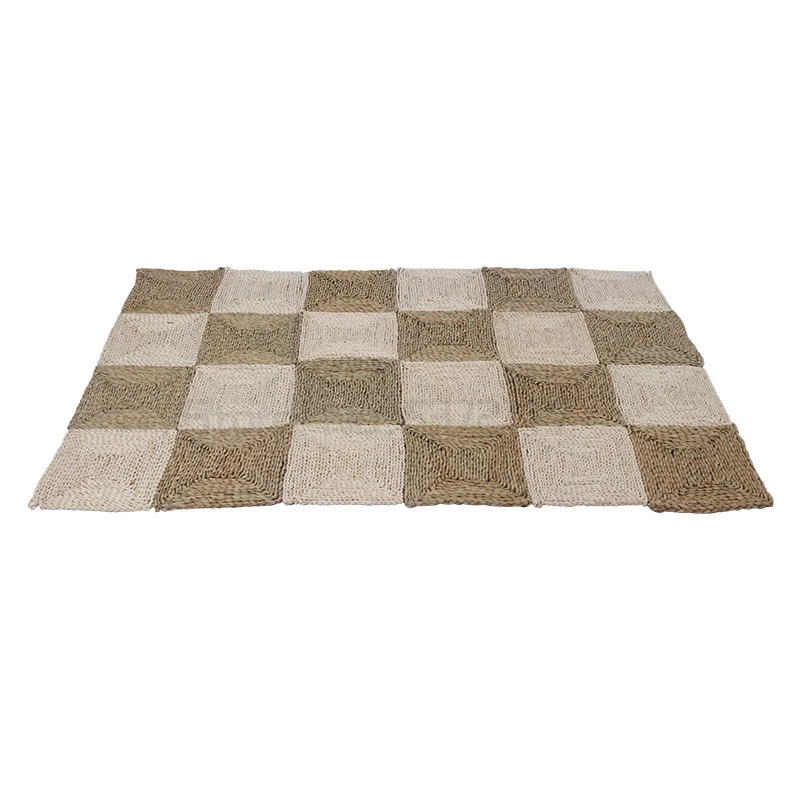 

Домашний нескользящий ковер, натуральный соломенный мат для родителей и детей, игровой коврик для дома, гостиной, детской комнаты, ковер для...